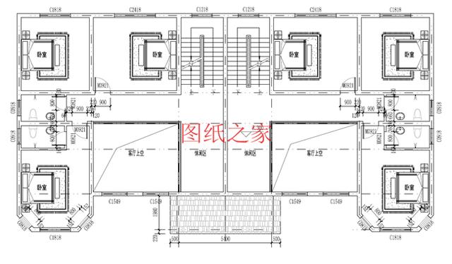 精選兩套農村三層雙拼別墅，建成之后兄弟倆在村里肯定很有面子！