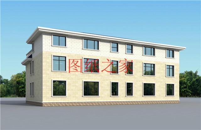 精選兩套農村三層雙拼別墅，建成之后兄弟倆在村里肯定很有面子！