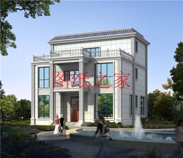 5套簡單實用的三層別墅，占地140平方米左右，可以說是不會過時的經典戶型，一起來看看吧！