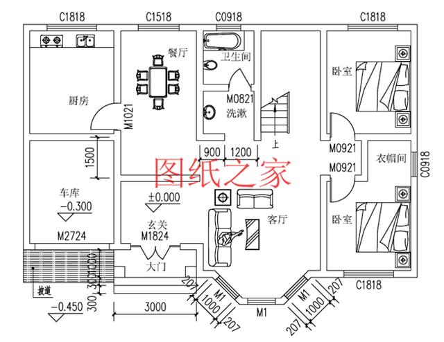 5套簡單實用的三層別墅，占地140平方米左右，可以說是不會過時的經典戶型，一起來看看吧！