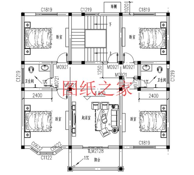 5套簡單實用的三層別墅，占地140平方米左右，可以說是不會過時的經典戶型，一起來看看吧！