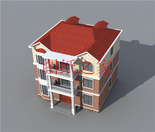 5套簡單實用的三層別墅，占地140平方米左右，可以說是不會過時的經典戶型，一起來看看吧！