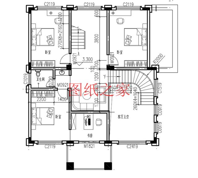 5套簡單實用的三層別墅，占地140平方米左右，可以說是不會過時的經典戶型，一起來看看吧！