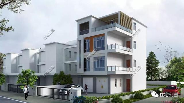 農村臨街帶商鋪自建房，6套帶門面別墅戶型設計圖