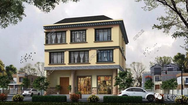 4款農村帶商鋪的小別墅設計圖？告訴你臨街帶商鋪怎么建