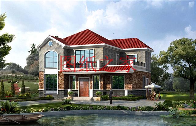 推薦3套農村二層別墅設計圖，2個客廳5個臥室，全家人都能住在一起，不能錯過！