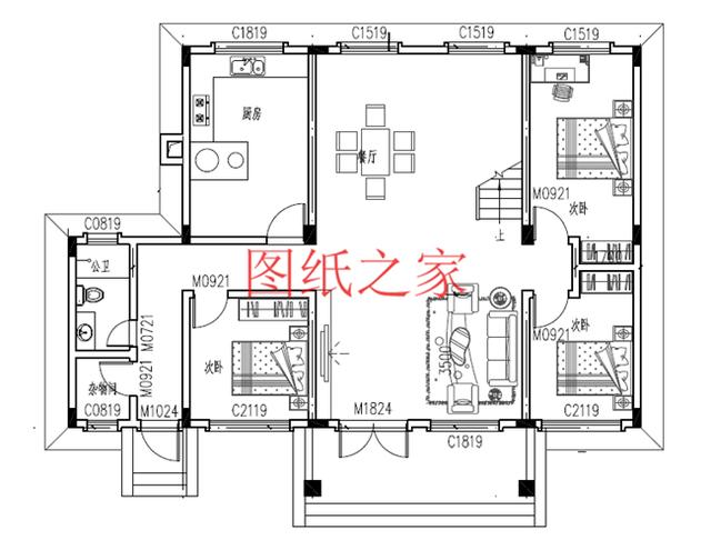 4套占地160平方米的二層別墅設(shè)計(jì)圖，不僅質(zhì)量過硬、住得舒服，還要外觀新穎漂亮，歡迎收藏！