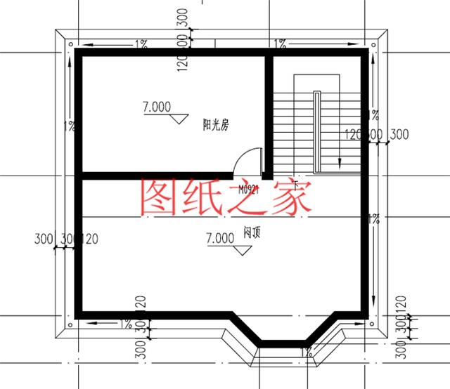 占地100平方米左右小宅基地的二層別墅，造價只要20萬！