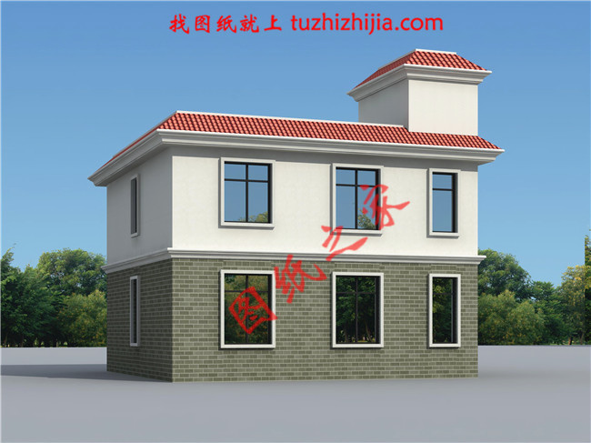 經濟實惠的8萬元二層農村房子圖片，不容錯過的好設計！