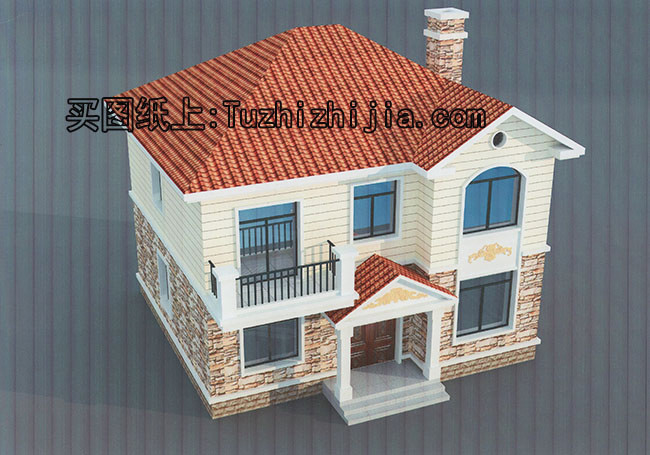 經濟實惠的8萬元二層農村房子圖片，不容錯過的好設計！