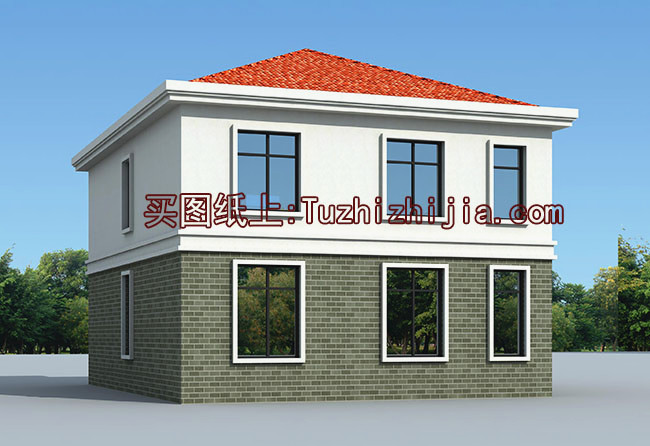 經濟實惠的8萬元二層農村房子圖片，不容錯過的好設計！