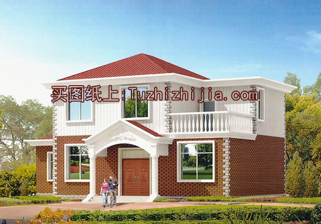 經濟實惠的8萬元二層農村房子圖片，不容錯過的好設計！