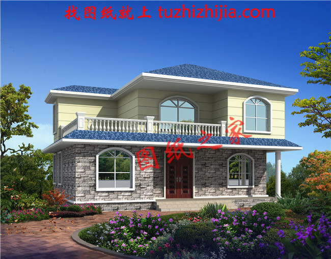 經濟實惠的8萬元二層農村房子圖片，不容錯過的好設計！