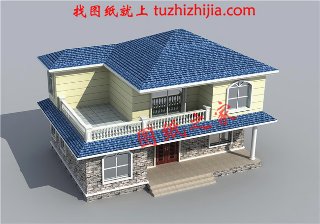 經濟實惠的8萬元二層農村房子圖片，不容錯過的好設計！