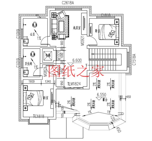 占地110平的農(nóng)村三層別墅設(shè)計(jì)圖，最接地氣，造價(jià)不到30萬(wàn)，美觀又實(shí)用！