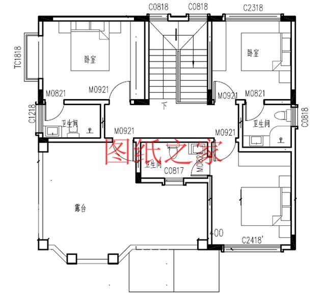 占地110平的農(nóng)村三層別墅設(shè)計(jì)圖，最接地氣，造價(jià)不到30萬(wàn)，美觀又實(shí)用！