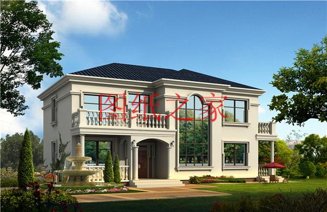 推薦7套豪華氣派的新農村二層大別墅，再過10年也不會過時！