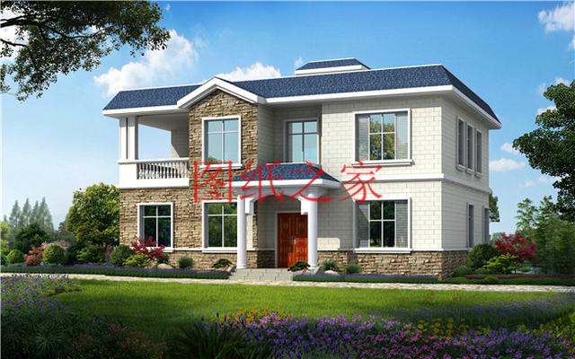 推薦7套豪華氣派的新農村二層大別墅，再過10年也不會過時！