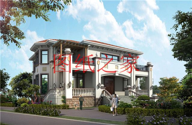 推薦7套豪華氣派的新農村二層大別墅，再過10年也不會過時！