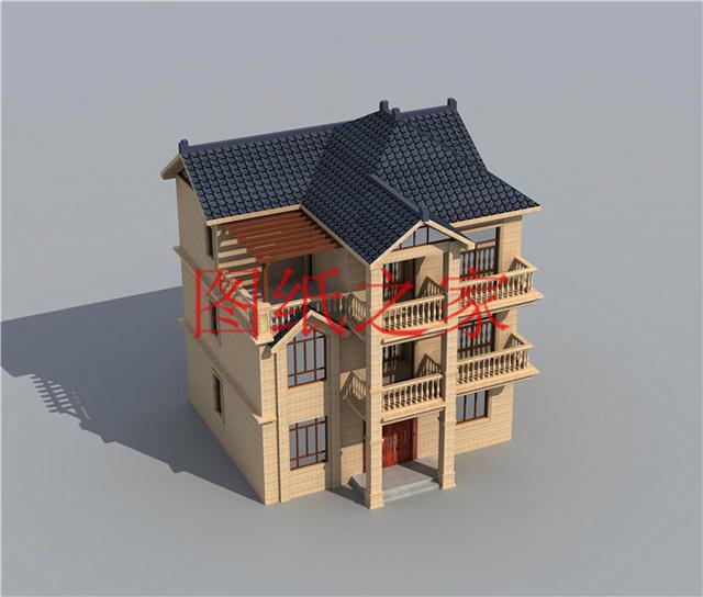 精致漂亮的農村三層別墅，充分利用每一分空間，讓您住得溫馨舒適！