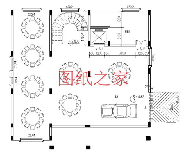適合大宅基地的三層別墅，包括全套圖紙，豪華氣派，絕對讓你眼前一亮！