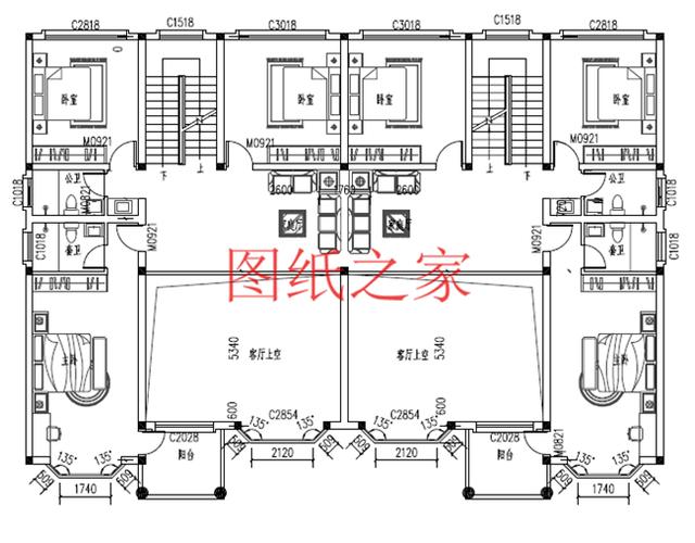 適合大宅基地的三層別墅，包括全套圖紙，豪華氣派，絕對讓你眼前一亮！