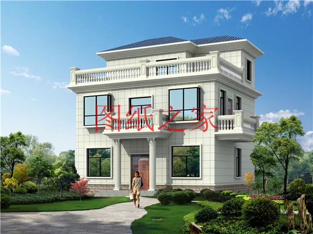 兩款經濟適用的小戶型三層別墅，多臥室，全家人都住的下！