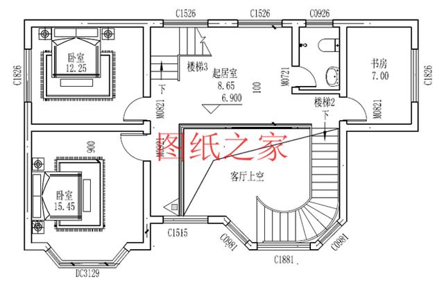 兩款經濟適用的小戶型三層別墅，多臥室，全家人都住的下！