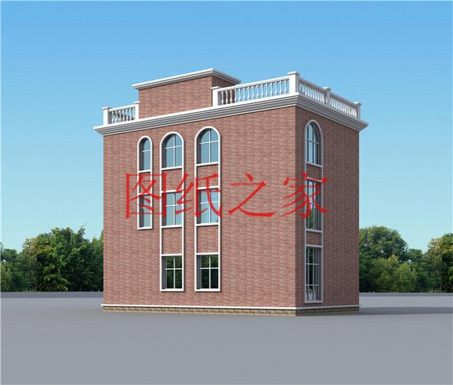 兩款經濟適用的小戶型三層別墅，多臥室，全家人都住的下！