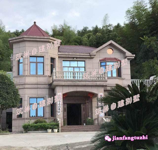 占地134平方米的二層農(nóng)村別墅設(shè)計(jì)圖，簡單易建，建出的實(shí)體圖也非常好看！