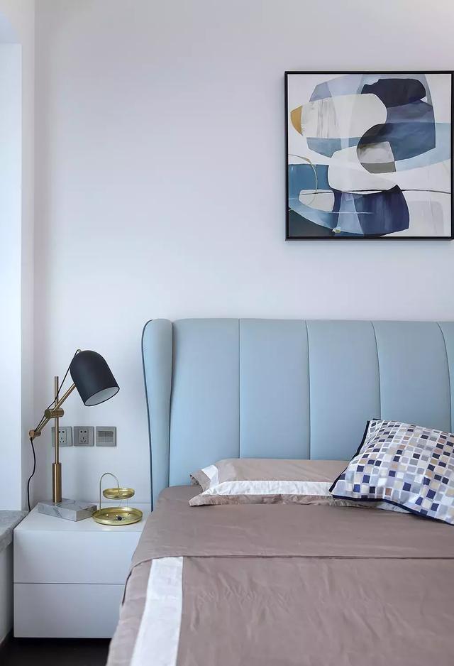 117平現代簡約風格裝修案例，簡單大方，尤其是臥室粉色調的裝修，看著就美醉了！