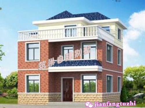 2款占地90平方米的三層別墅設計圖，別墅精致布局合理，而且花費也少。