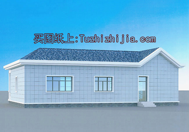 精選6套農村一層平房設計圖，造價只需10萬元