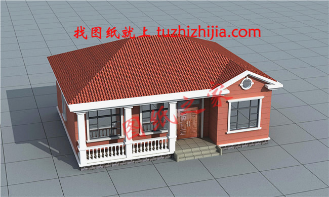 精選6套農村一層平房設計圖，造價只需10萬元