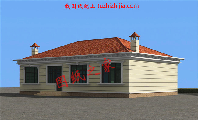 精選6套農村一層平房設計圖，造價只需10萬元