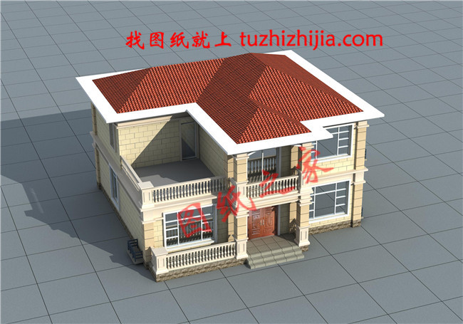 農村2018新式三間二層樓房，12&times;11.6米，戶型經典，造價實惠