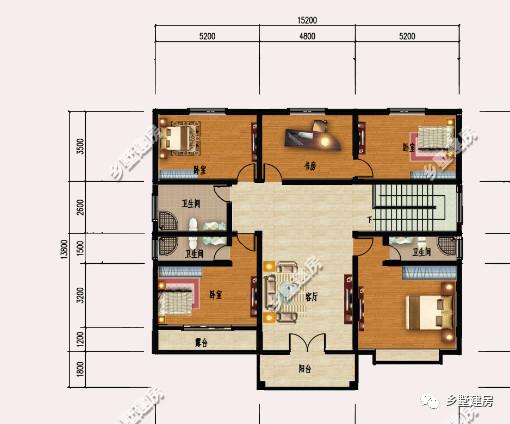 造價20萬的兩款農村二層別墅設計圖，第二套老少皆宜，大眾情人款！