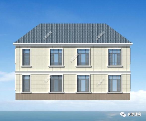 三層款外形豪華大氣的農村別墅設計圖，給你不一樣的感覺！