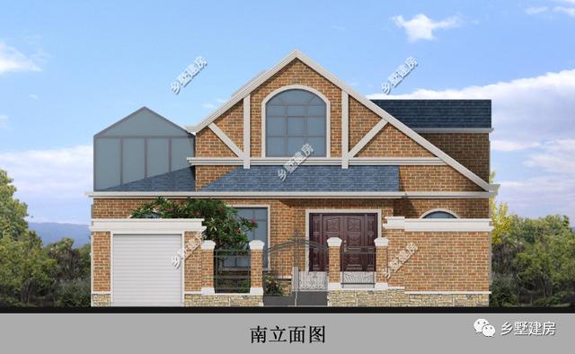 三層款外形豪華大氣的農村別墅設計圖，給你不一樣的感覺！