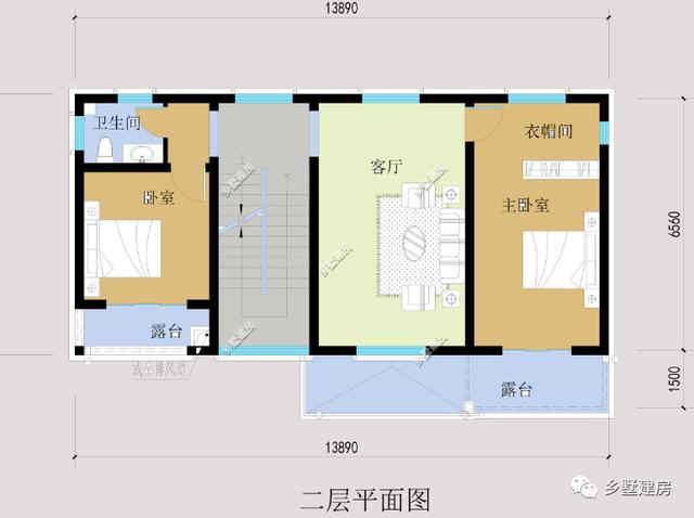 三層款外形豪華大氣的農村別墅設計圖，給你不一樣的感覺！