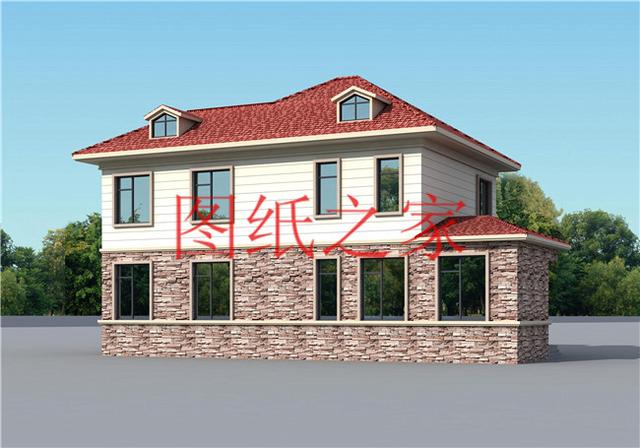 推薦3款占地150平方米的二層別墅設計圖，不會過時的經典戶型，一起來欣賞！