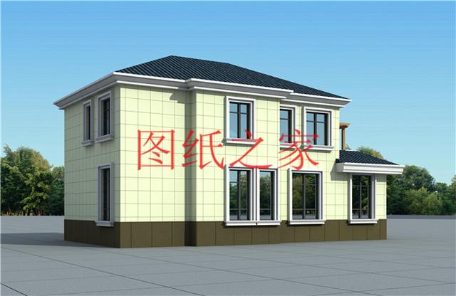 推薦3款占地150平方米的二層別墅設計圖，不會過時的經典戶型，一起來欣賞！