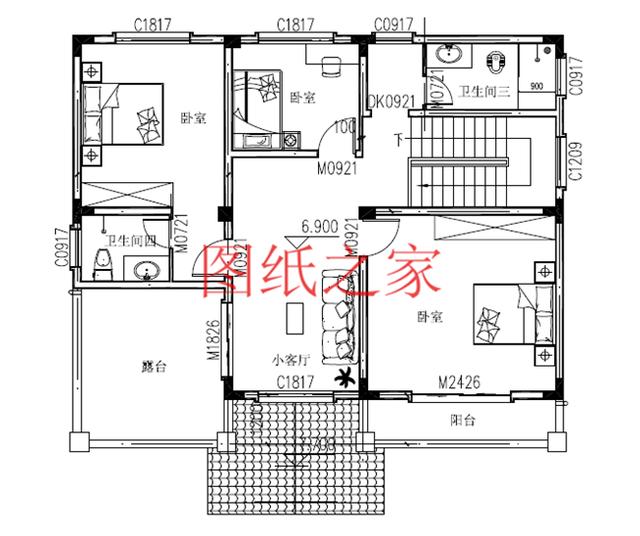 推薦8款占地面積小的三層別墅設(shè)計圖，不僅外觀精致漂亮戶型合理，造價更低！