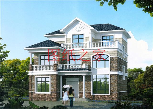 推薦8款占地面積小的三層別墅設(shè)計圖，不僅外觀精致漂亮戶型合理，造價更低！