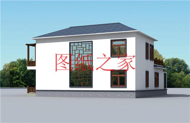 介紹3套二層別墅，光開(kāi)間就有15米，造價(jià)還不到40萬(wàn)，真是美美噠！