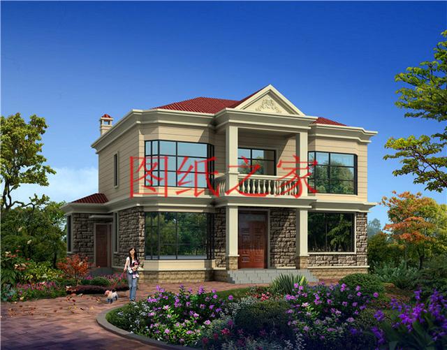 介紹3套二層別墅，光開(kāi)間就有15米，造價(jià)還不到40萬(wàn)，真是美美噠！