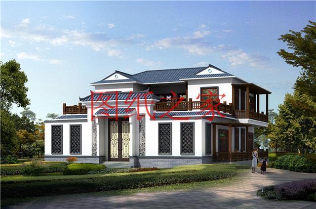 介紹3套二層別墅，光開(kāi)間就有15米，造價(jià)還不到40萬(wàn)，真是美美噠！