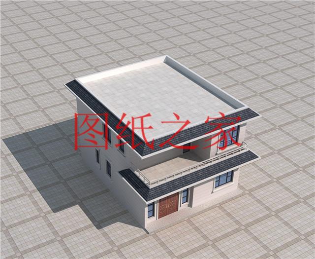 兩款小宅基地的二層別墅設計圖，4室3廳2衛陽臺，小戶型二層別墅也能住得很寬敞！