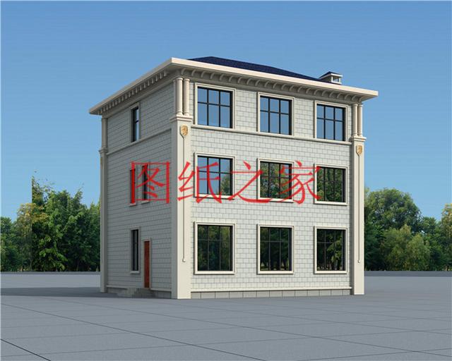 6套農村三層別墅，占地110平方米左右，20萬就能建好，這樣的別墅你喜歡嗎？