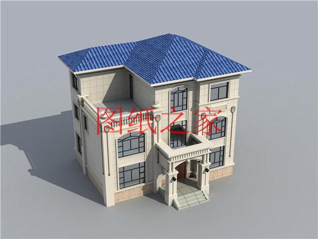 6套農村三層別墅，占地110平方米左右，20萬就能建好，這樣的別墅你喜歡嗎？